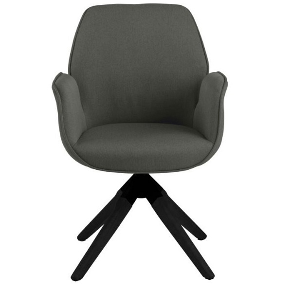 Krzesło obrotowe Aura dark grey /black auto return - ACTONA